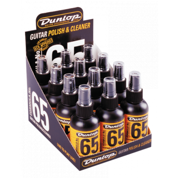 DUNLOP GUITAR POLISH&CLEANER NO 65 - płyn do czyszczenia gitary 118 ml